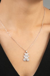 Heliophilia Silver Collar CK9322 en Plata